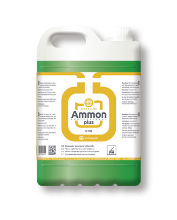 AMMON PLUS LIMPIADOR AMONIACAL 5L E102