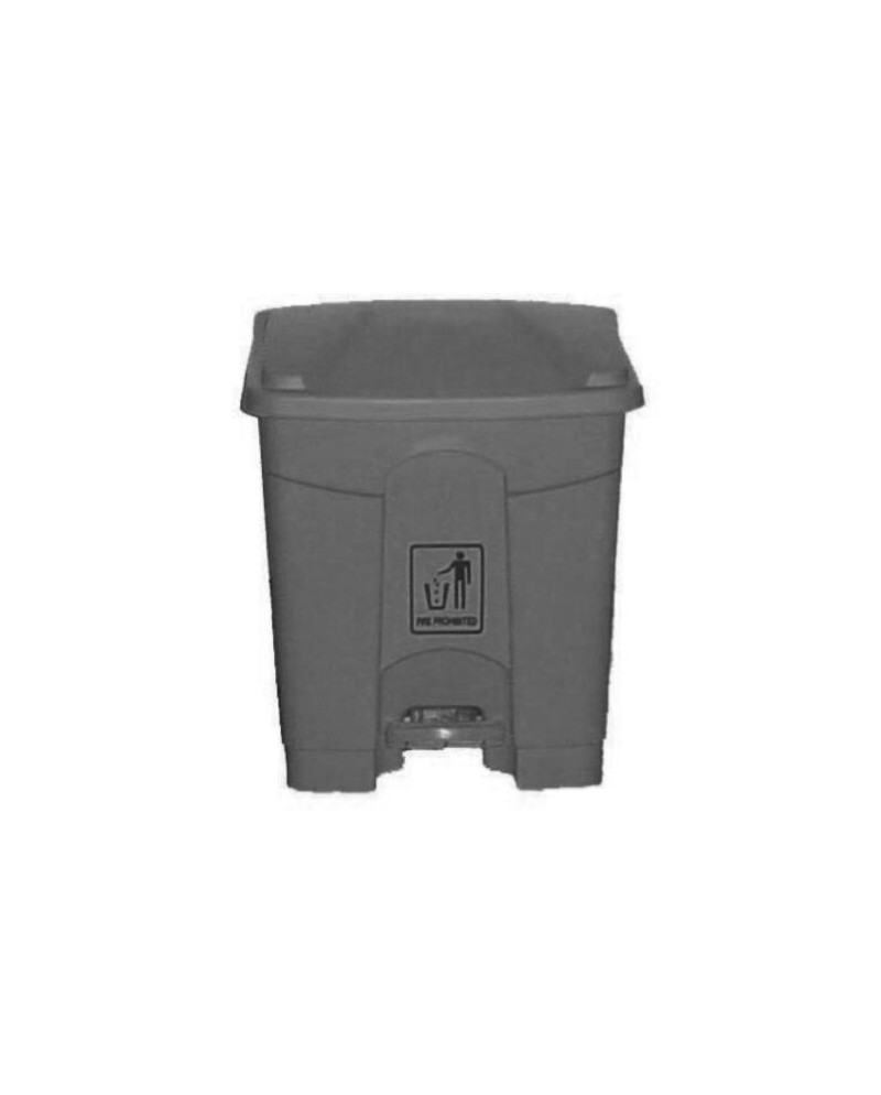 CONTENEDOR 68L GRIS C/PEDAL