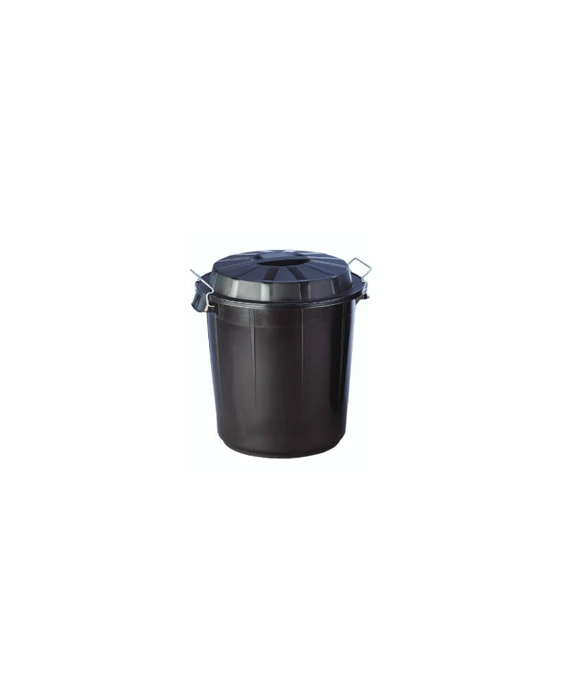 CUBO BASURA 50L NEGRO