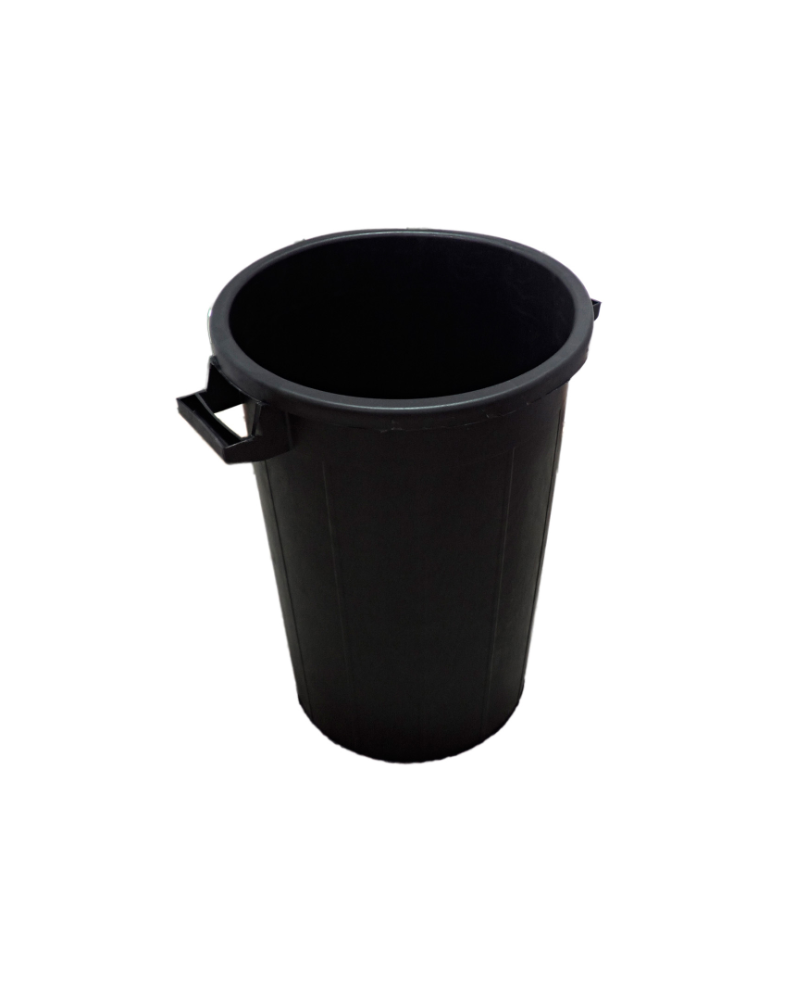 CUBO BIN 100L POLIETILENO IRROMPIBLE NEGRO