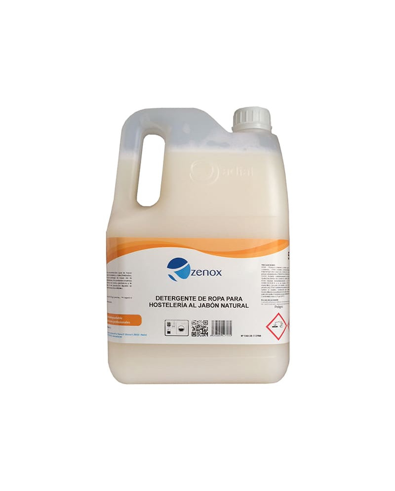 DETERGENTE ROPA LIQUIDO JABON NAT. 5L