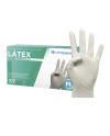 GUANTES LATEX CON POLVO T/M P/100