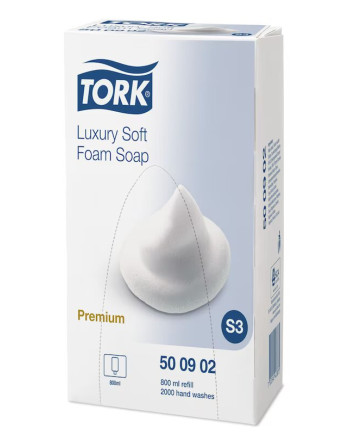 JABON TORK LUXURY ESPUMA 4X800ML