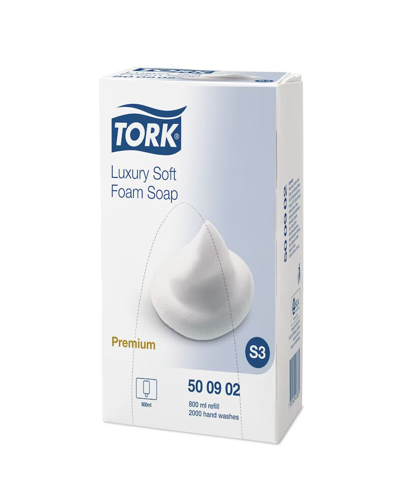 JABON TORK LUXURY ESPUMA 4X800ML