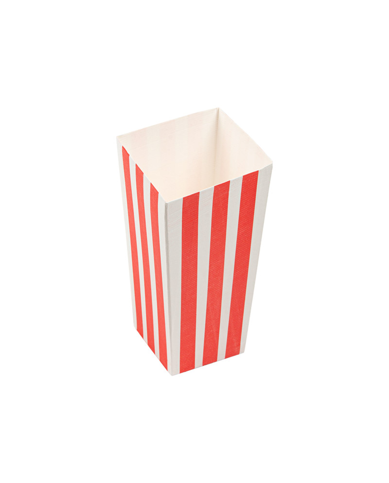 RECIPIENTES POPCORN 'THEPACK STRIPES' C/600