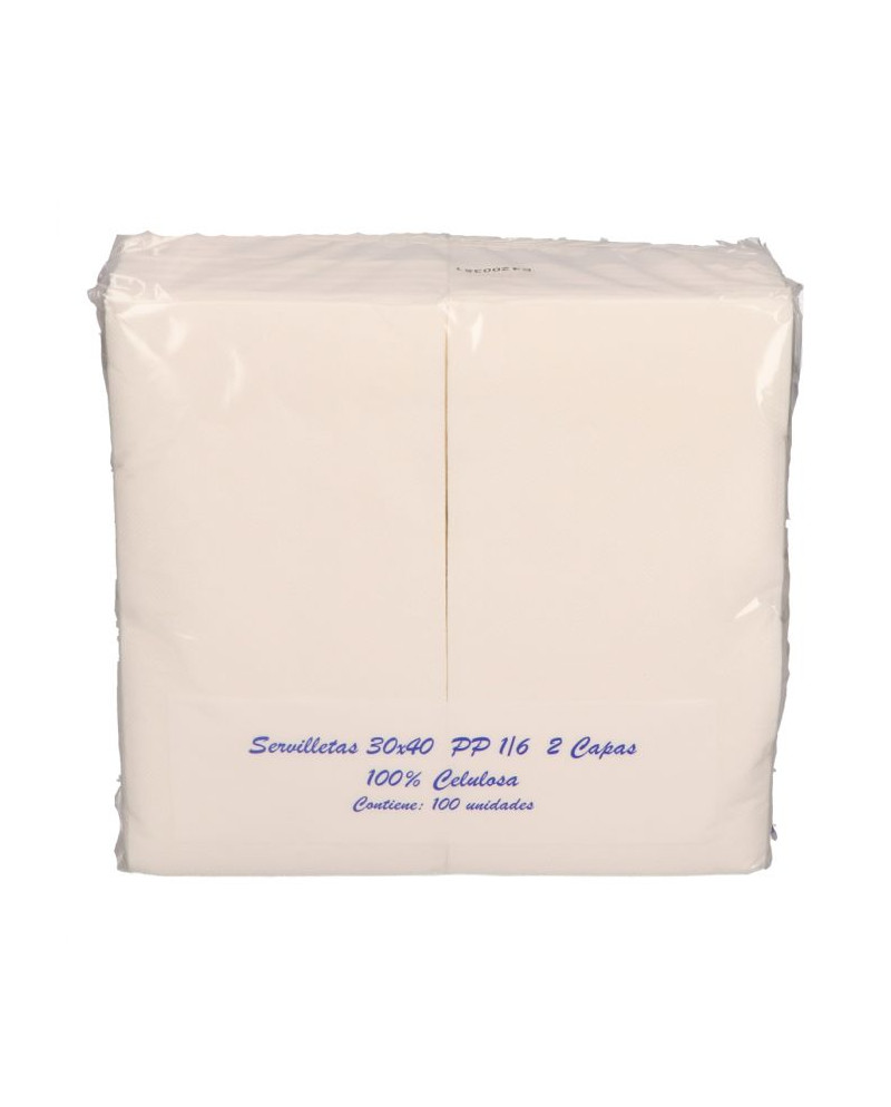 SERV.30X40 BLANCA P/P 1/6 C/2400