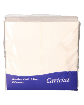 SERVILLETA 40X40 2C 1/8 BLANCA C/2400