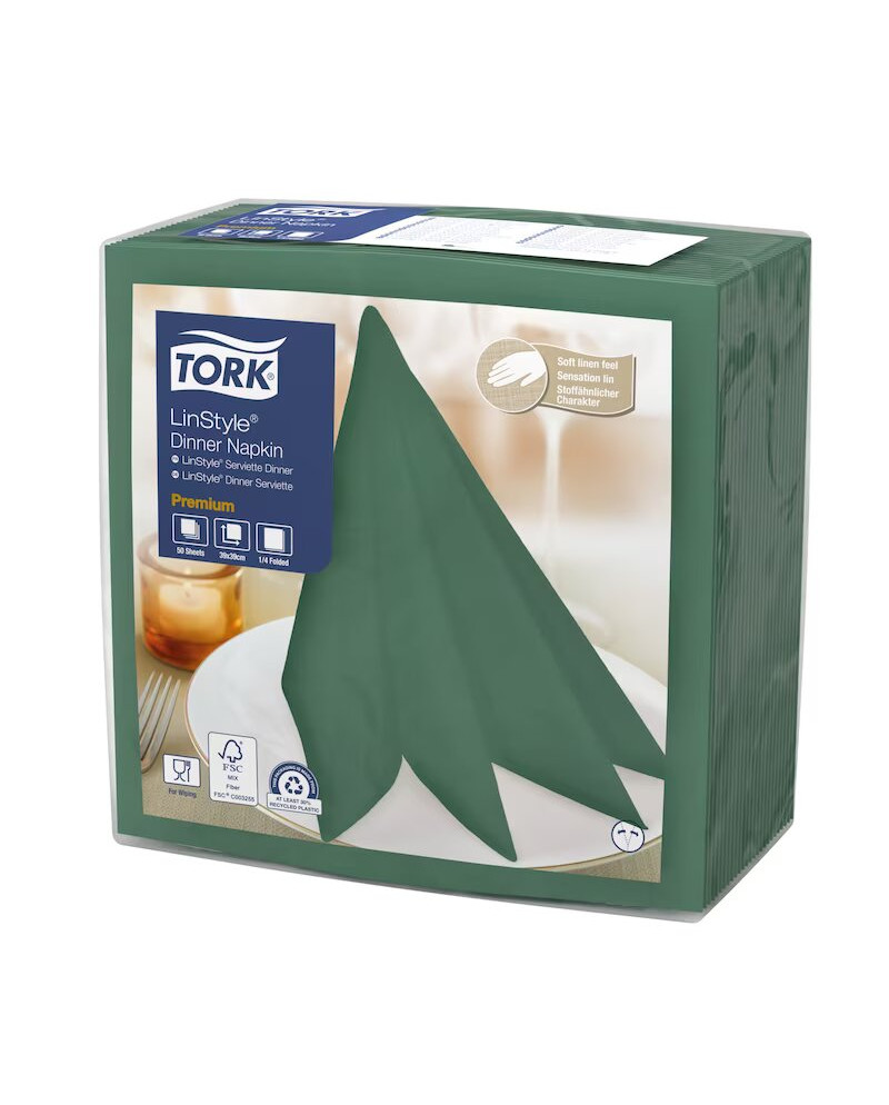 SERVILLETA TORK LINSTYLE VERDE C/600U