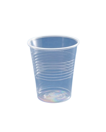 VASO 220 PP TRASPARENTE ENFUNDADO C/1000