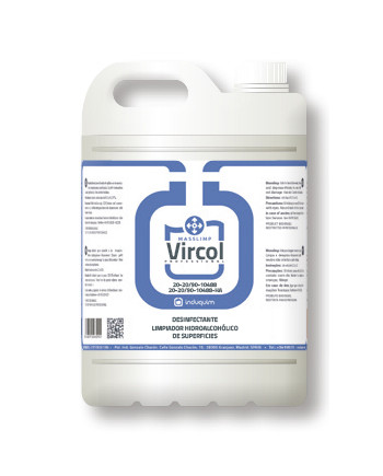 VIRCOL DESINFECTANTE HIDROALCOHOLICO 5L