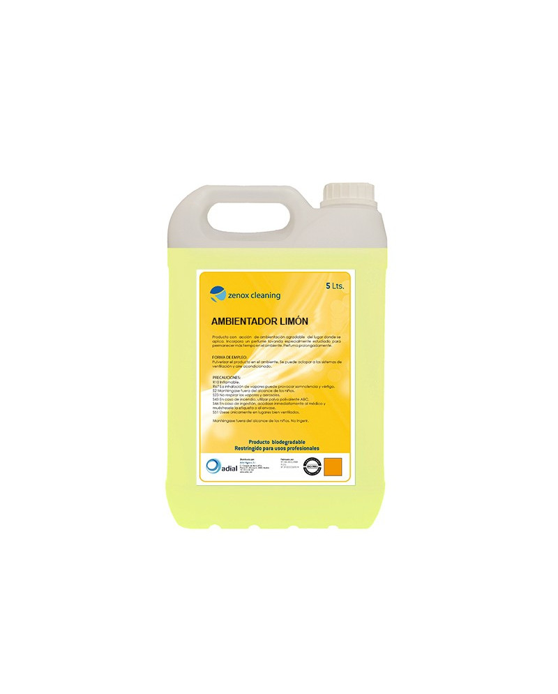 ZENOX CLEANING AMBIENTADOR LIMON 5L E-270E