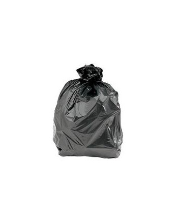 BOLSA BASURA TRANSPARENTE 52X60 NEGRA MD90 25U