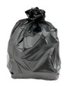 BOLSA BASURA TRANSPARENTE 52X60 NEGRA MD90 25U