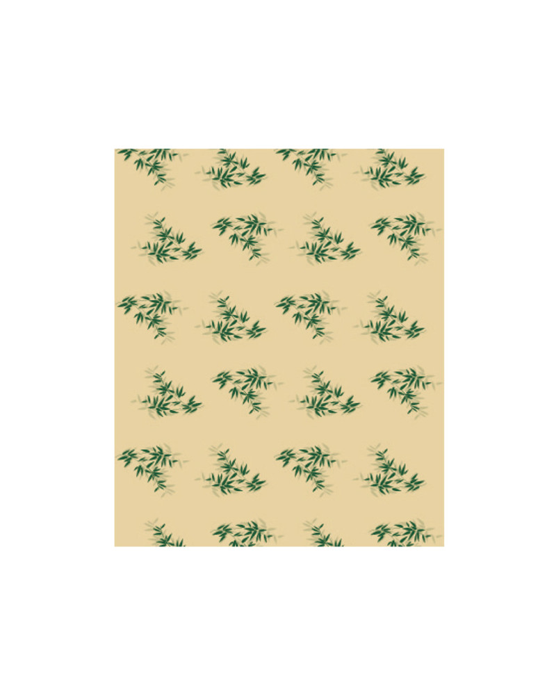 PAPEL ANTIGRASAS BASKET 'FEEL GREEN'  31x38 P/1000