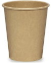 VASO CARTON KRAFT 8OZ WB SIN PLASTICO C/1000