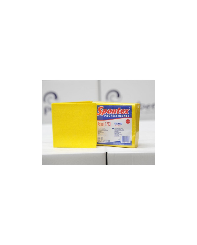 BAYETA ASTRAL AMARILLA 37X40/10U