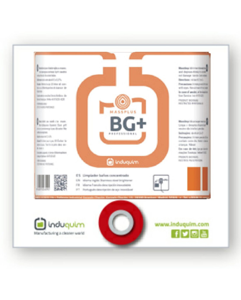 BG+ LIMPIADOR CONCENT. BAÑOS 10L INDUBOX