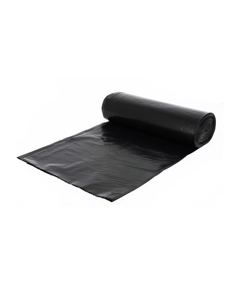 BOLSA BASURA 52X58 NEGRA SOSTENIBLE G70 R25