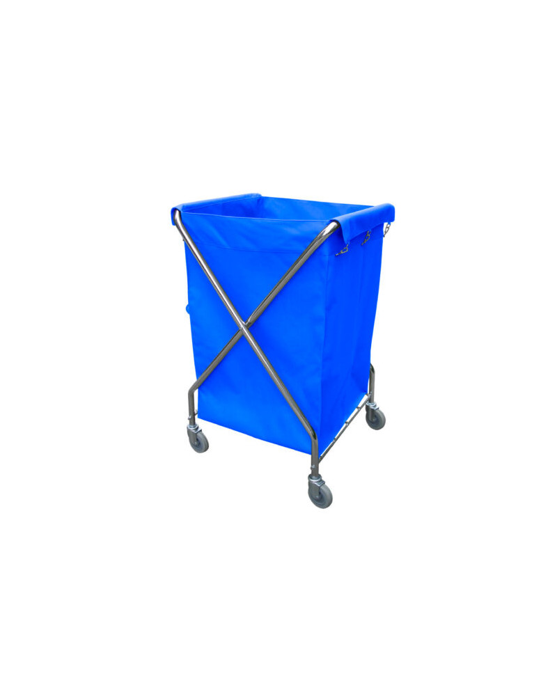 Carro de Lavandería Metálico | Resistente y Ergonómico
