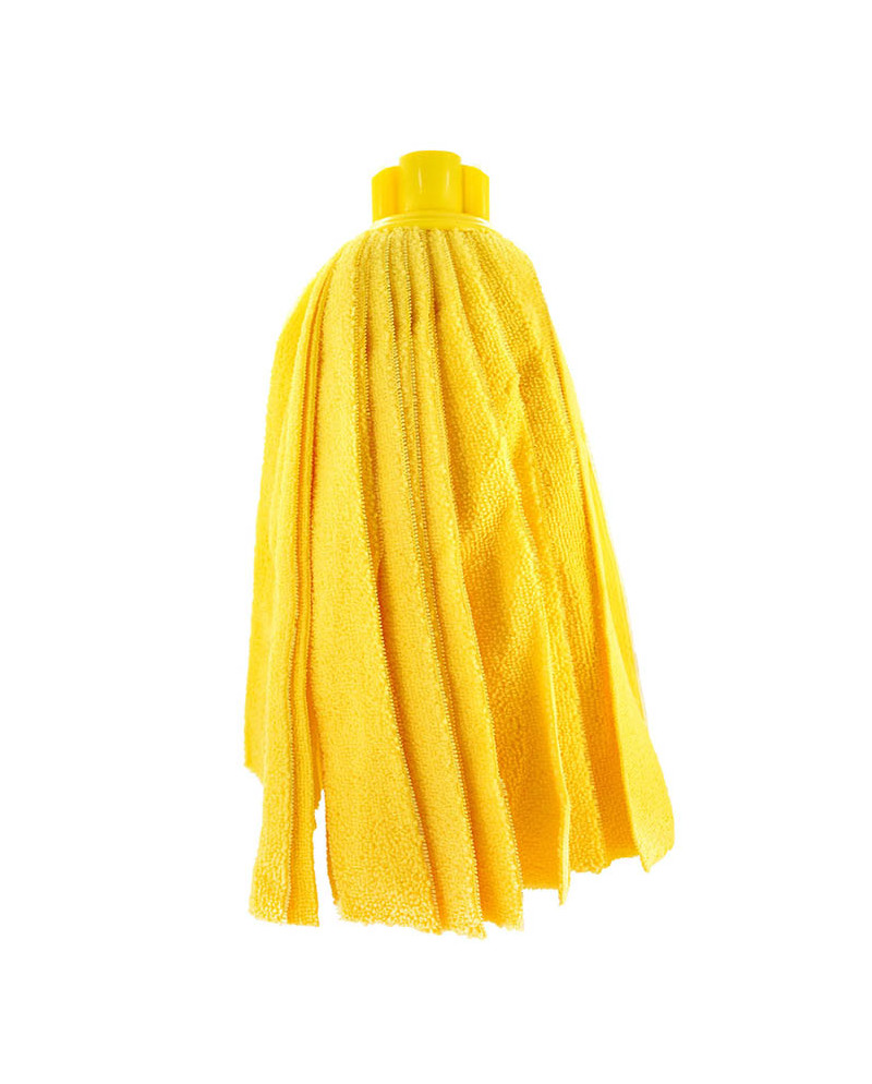 FREGONA MICROFIBRA TIRAS AMARILLA 160G TECK