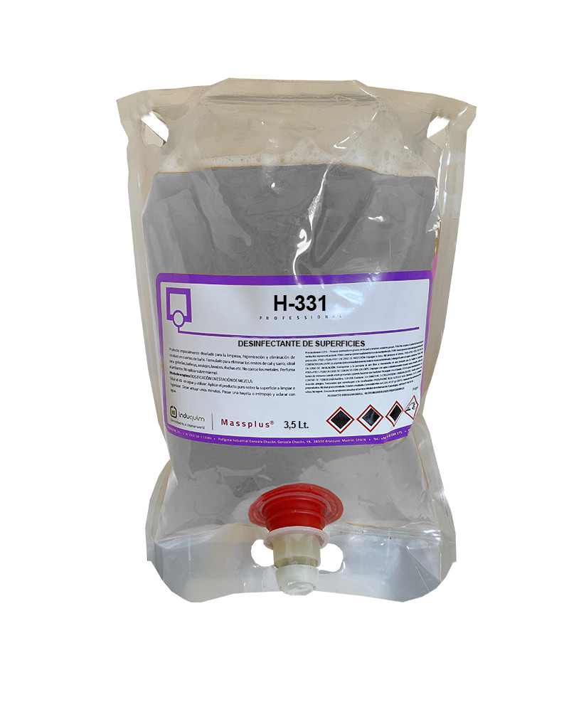 H-331 INDUPOCK – Desinfectante concentrado para colectividades