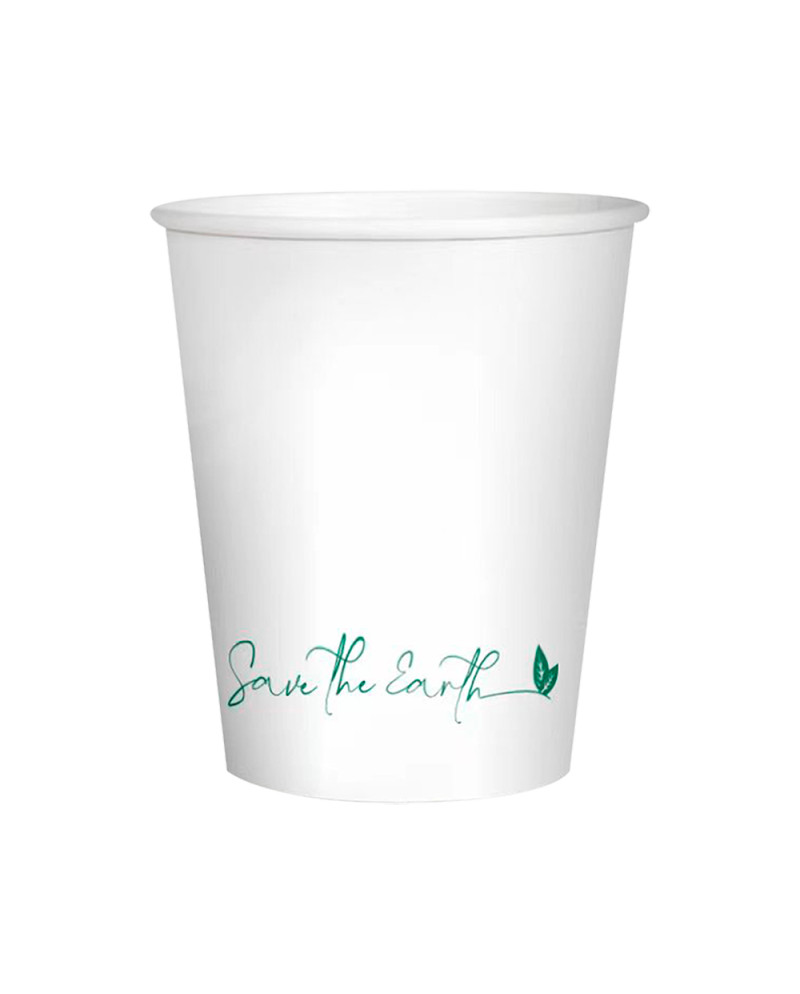 VASO CARTON BL BC&F 12OZ C/1000