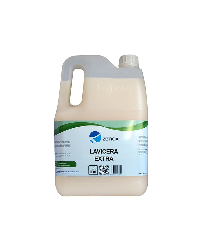 ZENOX Cera Autobrillante Extra 5L – Brillo duradero para suelos de alto tránsito