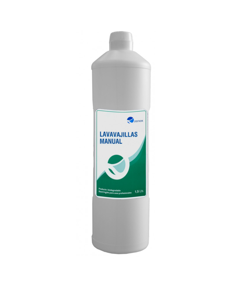 ZENOX Lavavajillas Manual 1L – Poder desengrasante y brillo en cada lavado