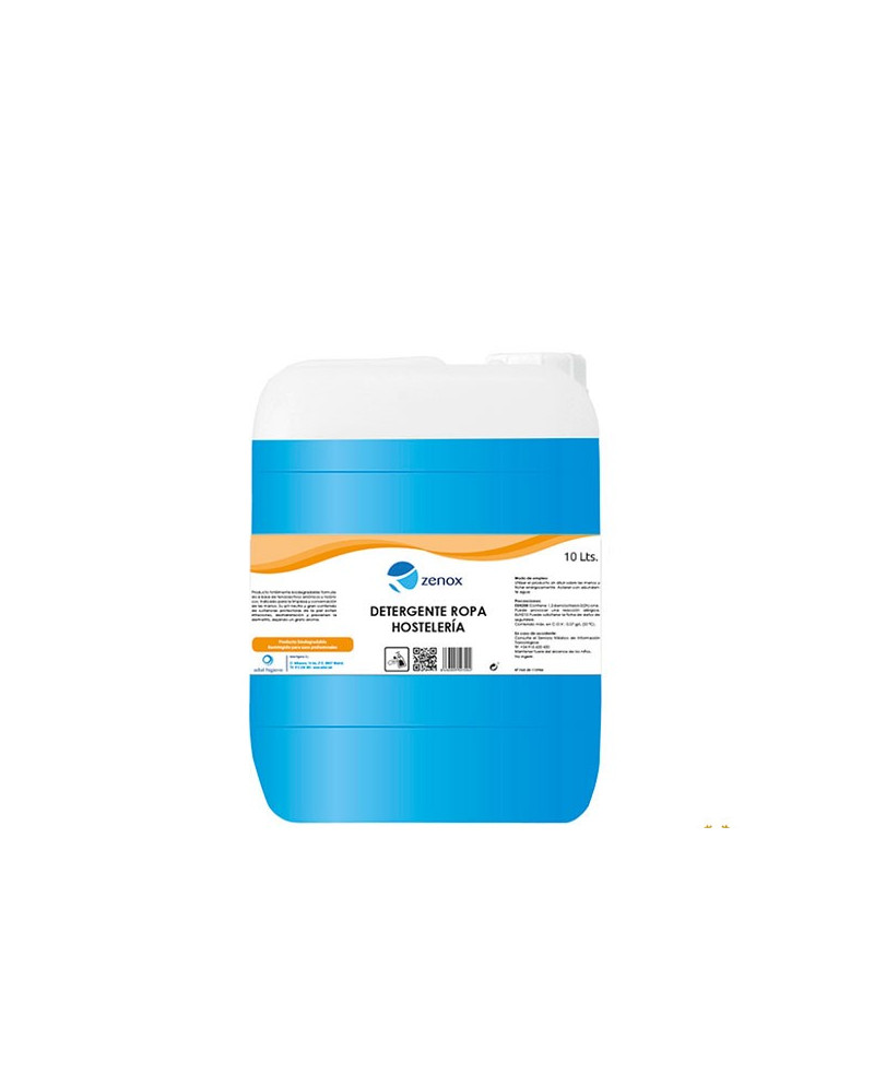 ZENOX Detergente Ropa Líquido 12.5K – Limpieza profunda y cuidado de tejidos