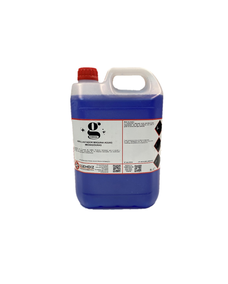 ABRILLANTADOR MÁQUINA AGUAS MEDIAS/DURAS 20L QDZ