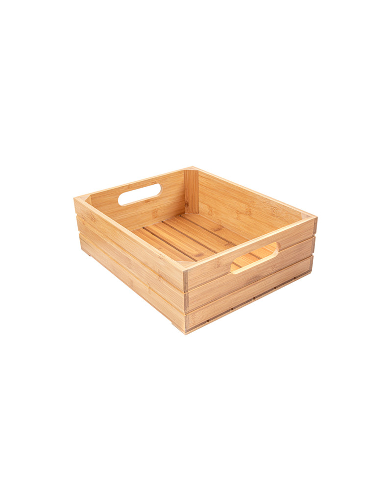 CAJA BUFFET 53x32,5x10 CM NATURAL BAMBÚ UD