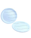 PLATO PLASTICO REUTILIZABLE 22CM BL P/100