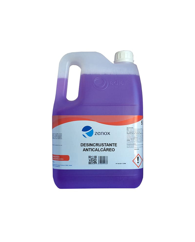 ZENOX Desincrustante Antical WC 5L – Elimina cal y suciedad en sanitarios