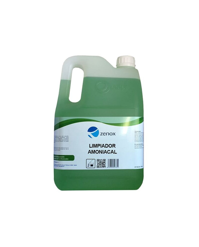 ZENOX Limpiador Amoniacal 5L – Limpieza profunda y brillo en grandes superficies