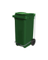 CONTENEDOR 240L COMPACT VERDE C/PEDAL
