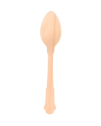 CUCHARILLAS CAFÉ 'CLASSIC' 12CM MADERA C/2000