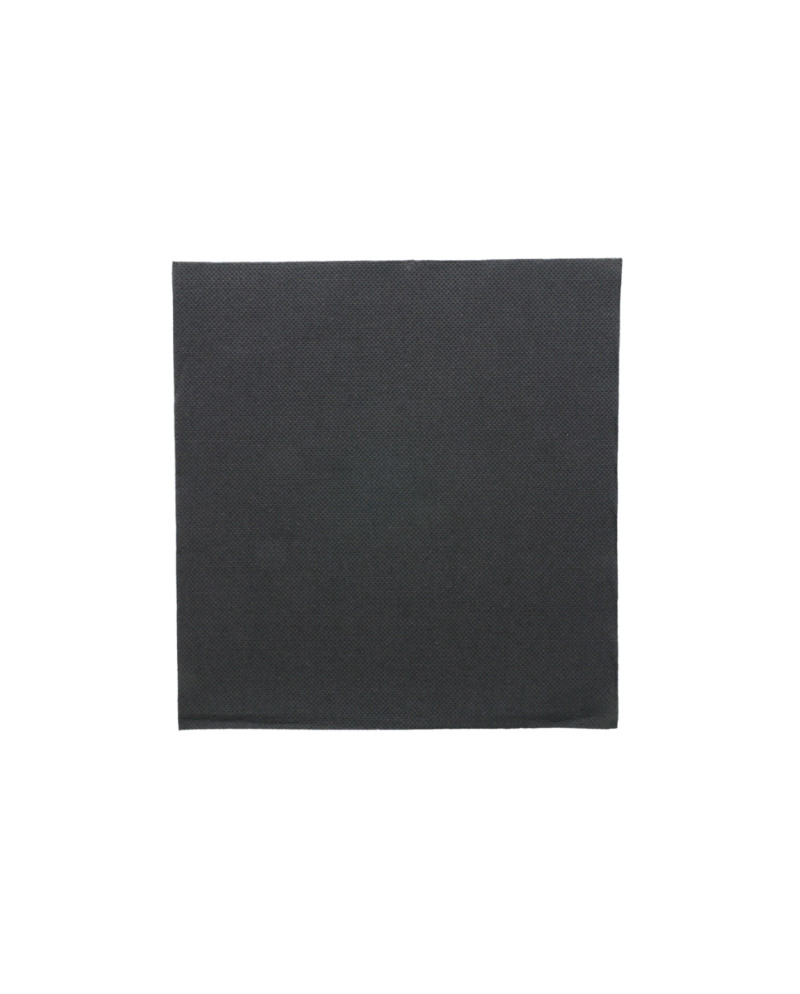 SERVILLETAS ECO "2POINT" 18G/M2 39X39 NEGRO C/1200