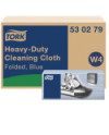 Tork Paño de Limpieza Ultrarresistente Azul W4, Resistente y absorbente, 4 x 105 paños, 530279