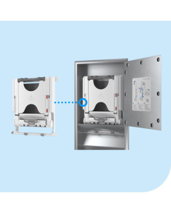 Tork PeakServe® Adaptador de Armario Encastrado para Toallas Pequeño