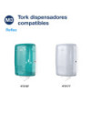 Tork Reflex™ Papel de Secado Extra Blanco M3, Papel multiusos, 9 × 200 servicios, 473474