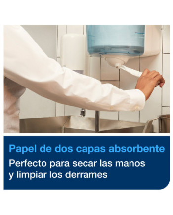 Tork Reflex™ Papel de Secado Extra Blanco M3, Papel multiusos, 9 × 200 servicios, 473474