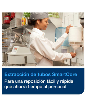 Tork Reflex™ Papel de Secado Blanco M4, Papel multiusos, 6 × 857 servicios, 473242