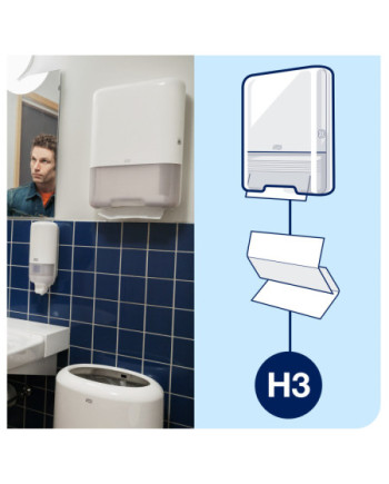 Tork Toalla de Mano Plegada en V Extrasuave Premium