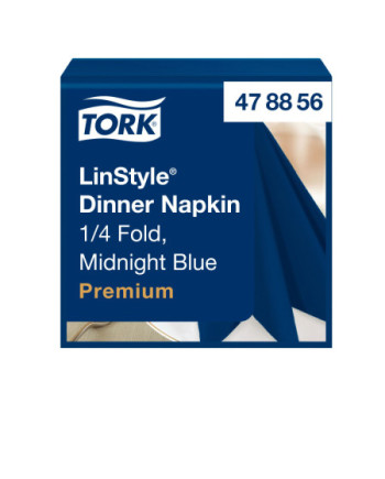 Tork LinStyle® Dinner Servilleta Premium Azul Medianoche
