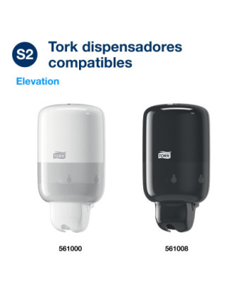 Tork Crema de Ducha Mini S2, Fragancia unisex, 8 × 475 ml, 420602