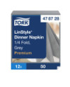 Tork LinStyle® Dinner Servilleta Premium gris