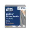Tork LinStyle® Dinner Servilleta Premium gris
