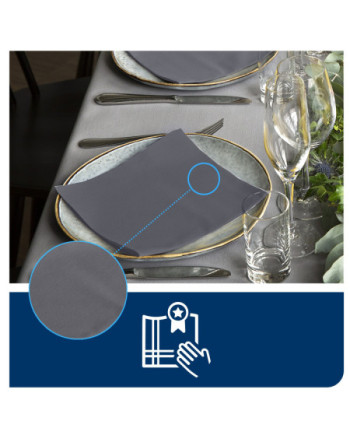 Tork LinStyle® Dinner Servilleta Premium gris