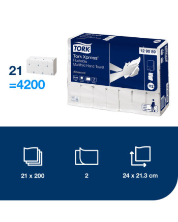 Tork Xpress® Toalla de Mano Entreplegada Desechable