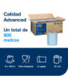 Tork Matic® Toallas de Papel para Manos Azul H1, Advanced, 6 rollos × 150 m, 290068